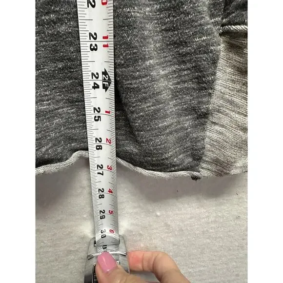 FP‎ Beach FREE PEOPLE Cocoon Cowl Neck One Body Pullover Top M/L Charcoal Grayh - Picture 6 of 9